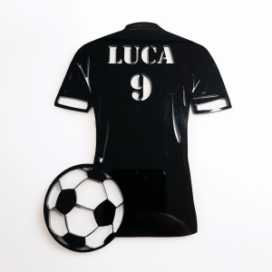 décoration murale maillot de foot2 Décoration Murale Foot Personnalisable